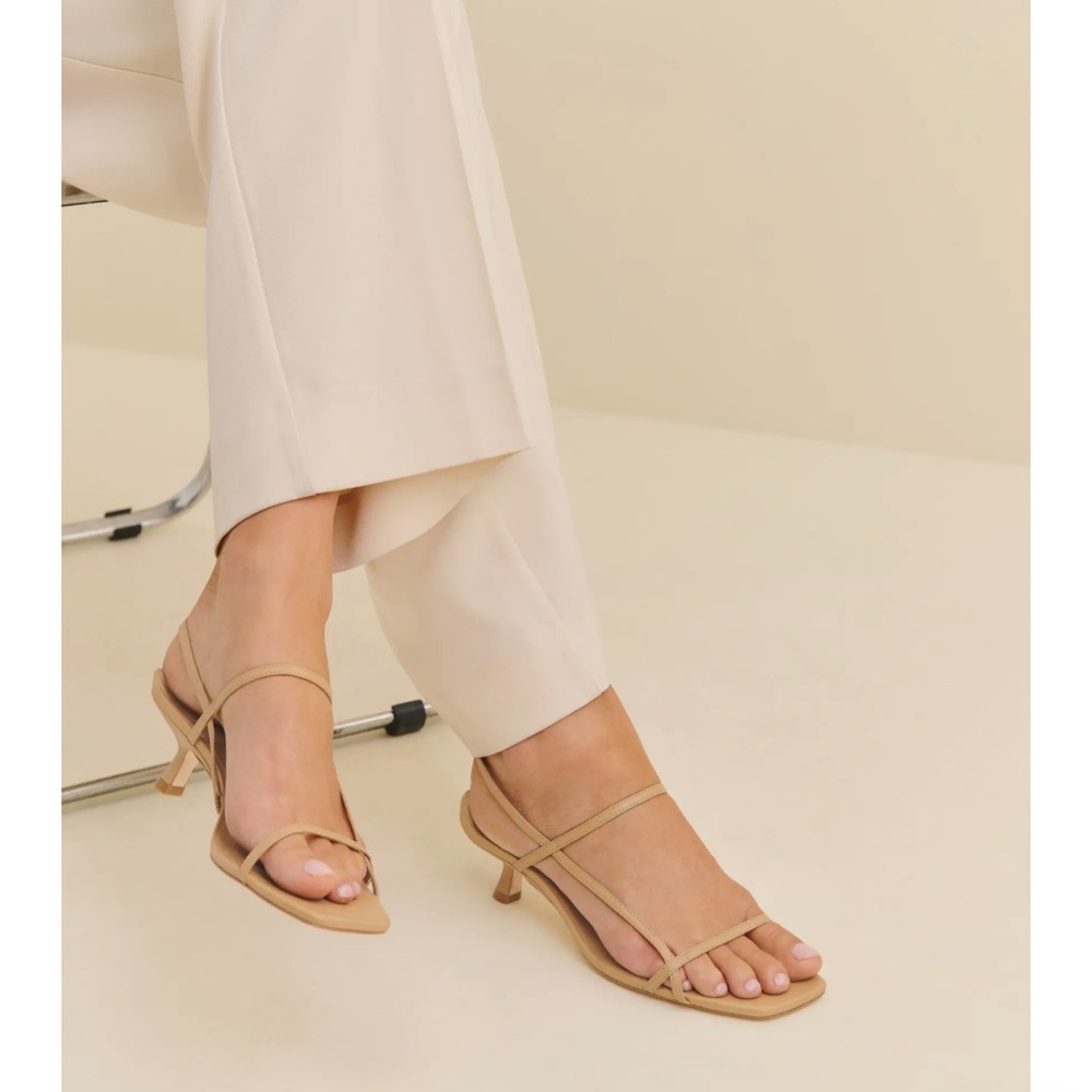 Reformation serenity nude heel